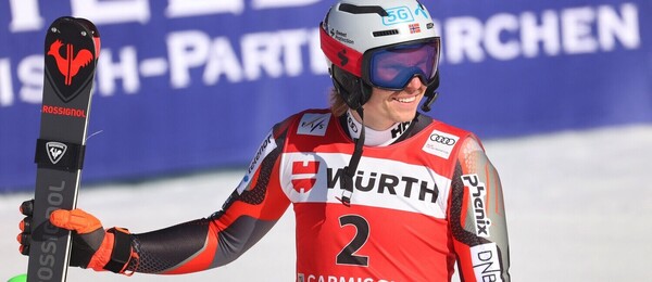 Alpské lyžování, FIS Světový pohár GaPa, slalom, Henrik Kristoffersen z Norska