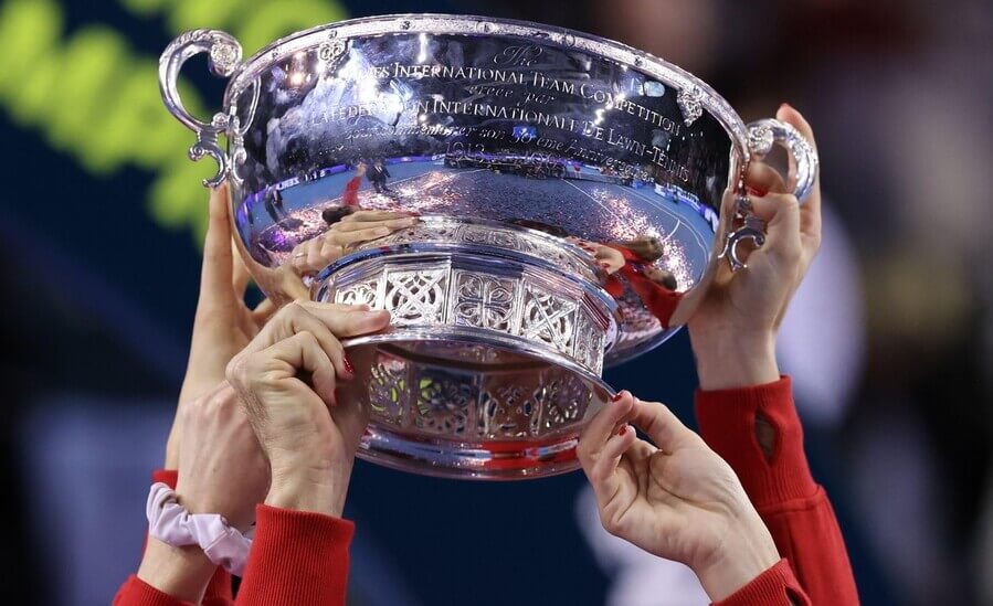 Tenis, BJK Cup, trofej pro vítězky celého Billie Jean King Cupu - Fed Cupu