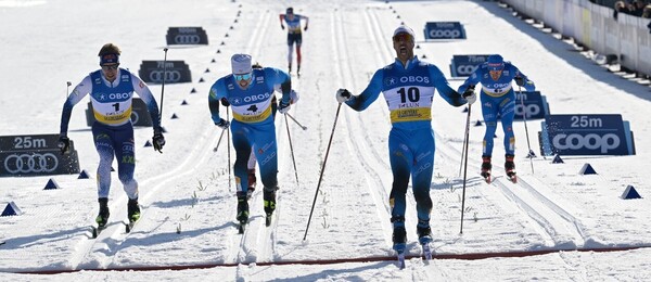 Běh na lyžích, FIS Světový pohár Falun, spinteři Joni Maki, Lucas Chanavat a Richard Jouve