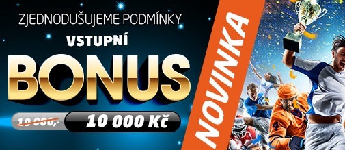 Vstupní bonus u SYNOT TIP