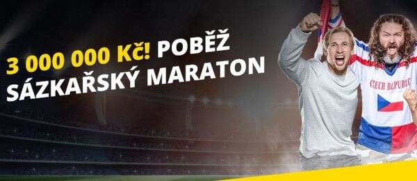 Fortuna - sázkařský maraton o 3 000 000 Kč