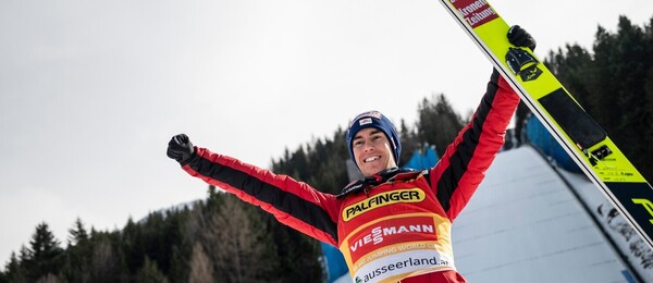 Skoky na lyžích, FIS Světový pohár, Stefan Kraft po vítězství na mamutím můstku Kulm, Tauplitz Bad Mitterndorf, Rakousko