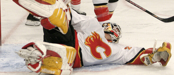 NHL, hokej, Calgary Flames - Zdroj Patrick Tuohy, Shutterstock.com