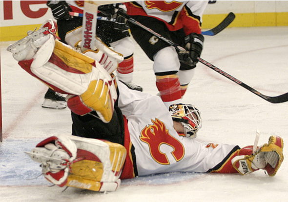 NHL, hokej, Calgary Flames - Zdroj Patrick Tuohy, Shutterstock.com