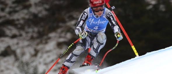 Alpské lyžování, sjezd, Ester Ledecká - Zdroj ČTK, AP, Marco Trovati