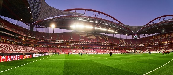 Primeira Liga, Benfica Lisabon, stadion Estadio da Luz - Zdroj Vitalii Vitleo, Shutterstock.com