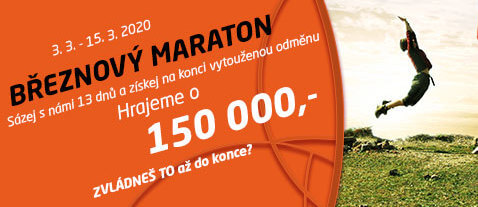 SYNOT TIP: březnový maraton o 150 000,-