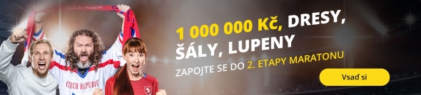 Fortuna: 2. etapa sázkařského maratonu - hraje se o 1 milion Kč a jiné ceny!