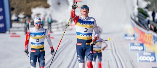Běh na lyžích, FIS Světový pohár v Oslu, Martin Nyenget vítězí v závodě na 50 km před Sjur Roethem