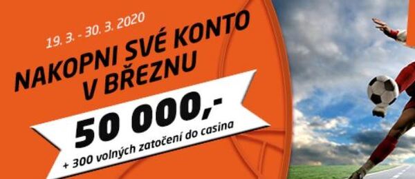 SYNOT TIP: nakopni své sázkařské konto, nejlepší bere 10 000,-