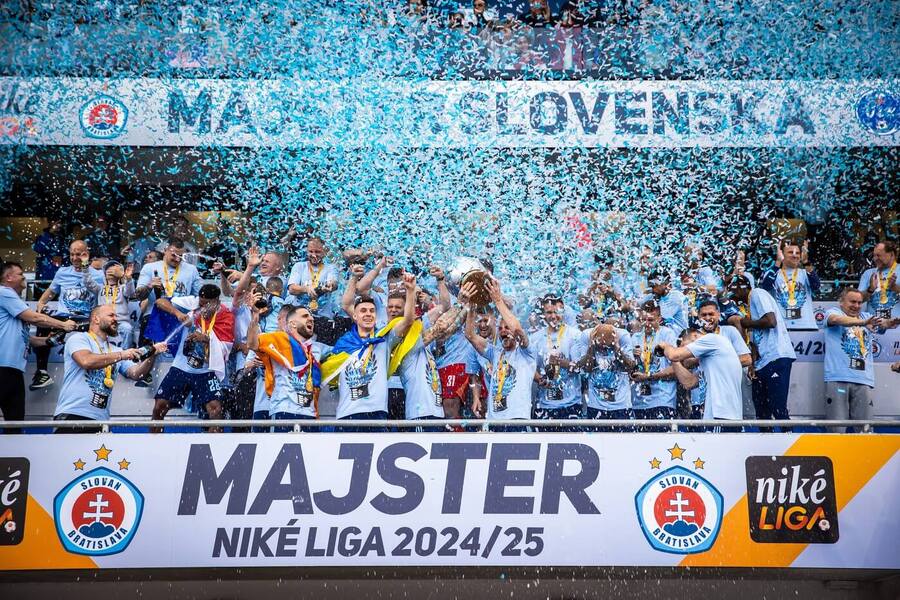 Slovan Bratislava, vítěz Niké ligy 2024/25