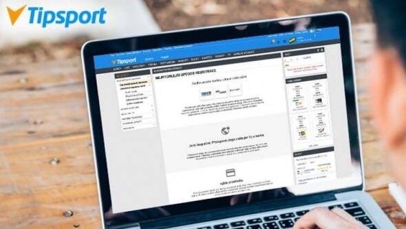 Tipsport: ověření účtu online i přes Komerční banku