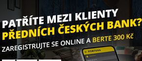 Fortuna: online ověření z domova nově přes KB, ČSOB a PS!