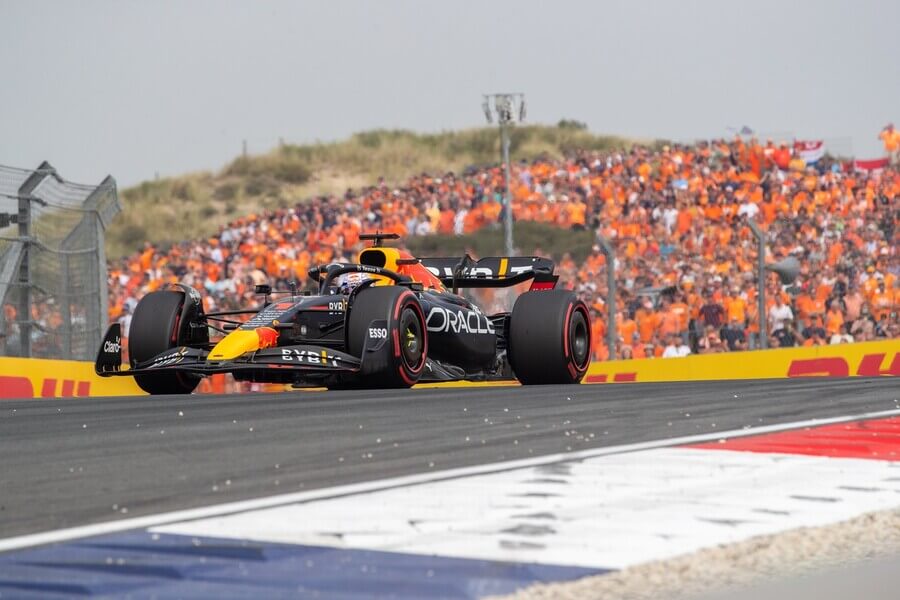 Max Verstappen v sezoně 2022 vyhrál domácí závod F1 v Nizozemsku na okruhu Zandvoort