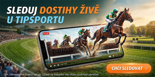 Sleduj dostihy živě u&nbsp;Tipsportu