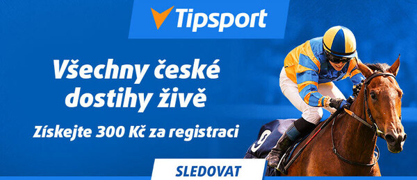 Tipsport - všechny české dostihy živě a s bonusem za registraci