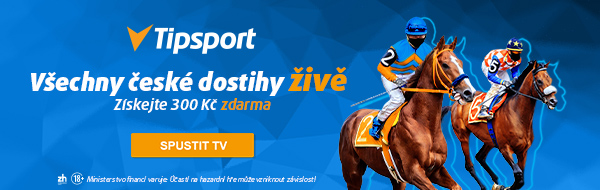 Sledujte české dostihy zdarma na TV Tipsport