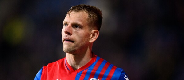 Matěj Vydra v utkání s Bohemians