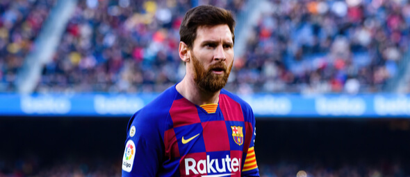 Lionel Messi, španělský fotbalista v dresu FC Barcelona, Zdroj - Christian Bertrand, Shutterstock.com