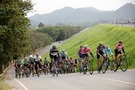 Cyklistika, jezdci stoupají na vrchol - Zdroj narai chal,  Shutterstock.com