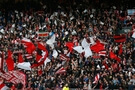 Fotbal, Eredivisie, fanoušci Ajaxu Amsterdam - Zdroj ČTK,AP,Peter Dejong