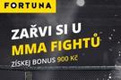 Fortuna - vsaď si na MMA s bonusem 900 Kč pro nové hráče u online sázkové kanceláře Fortuna