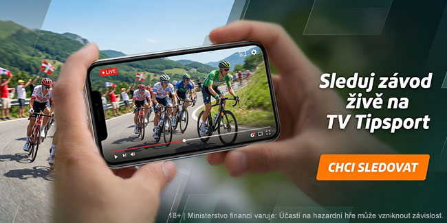 Sleduj závod živě na TV Tipsport Sleduj závod živě na TV Tipsport
