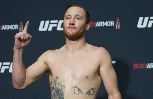 Bojové sporty, MMA zápasník Justin Gaethje - ČTK, PA, JONATHAN HAYWARD