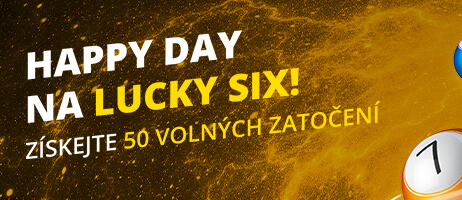 Vsaď Lucky Six u Fortuny a ber 50 free spinů do casina!