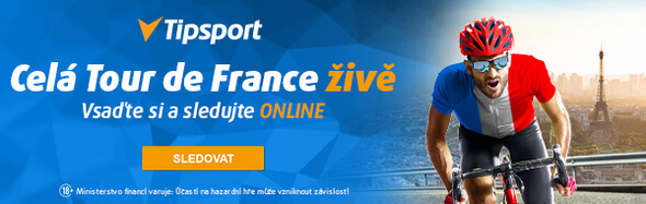Sledujte Tour de France živě na Tipsport TV
