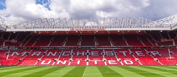 Premier League, Manchester United, stadion Old Trafford - Zdroj Nook Thitipat, Shutterstock.com