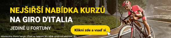 Giro di Italia u Fortuny: nejširší nabídka kurzů!