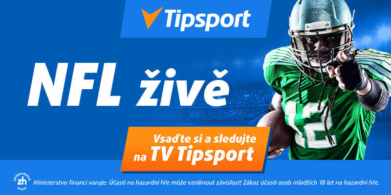 NFL: Americký fotbal na TV Tipsport online zdarma živě v&nbsp;přímém přenosu