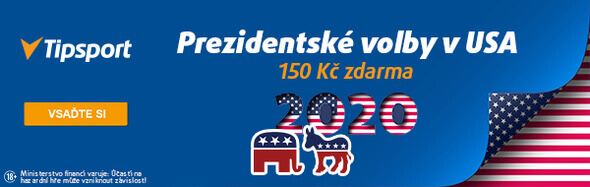 Prezidentské volby v USA na Tipsportu - vsaďte si nyní!