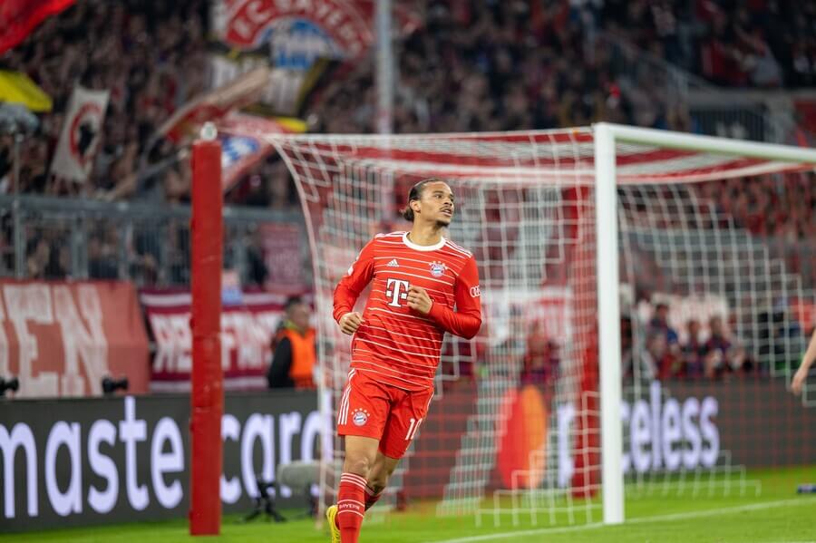 Leroy Sané z Bayernu Mnichov