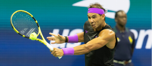 Tenista Rafael Nadal na US Open - Zdroj  lev radin,  Shutterstock.com