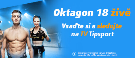 Oktagon 18 živě - sledujte live stream na TV Tipsport