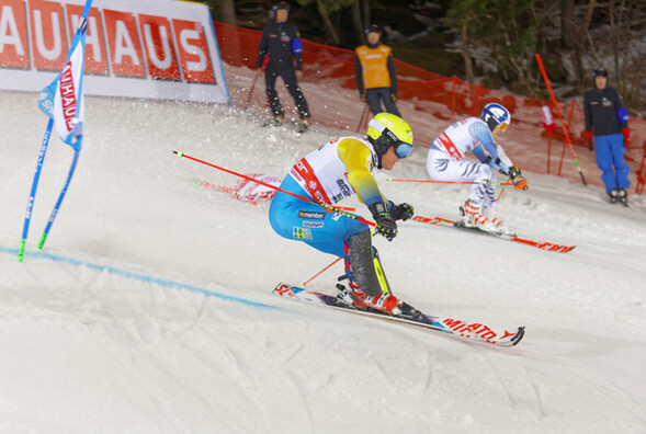 Alpské lyžování, paralelní obří slalom