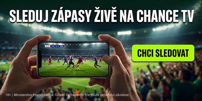Sleduj zápas živě na Chance TV Sleduj zápas živě na Chance TV