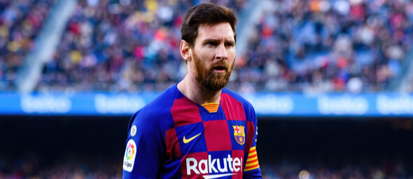 Lionel Messi, španělský fotbalista v dresu FC Barcelona, Zdroj - Christian Bertrand, Shutterstock.com