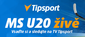 Hokejové MS juniorů U20 na TV Tipsport