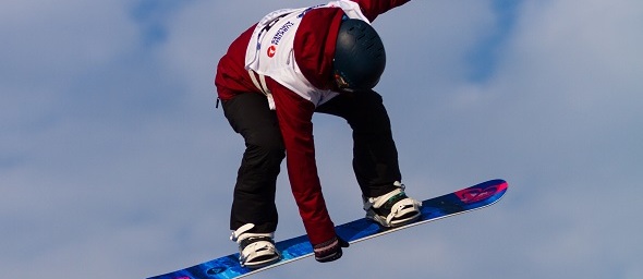 Snowboard Big Air, Loranne Smans - Zdroj EvrenKalinbacak, Shutterstock.com