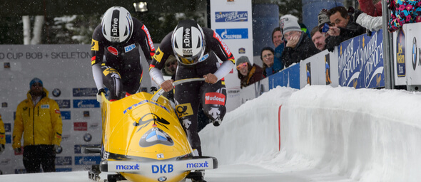 Německý ženský dvojbob, IBSF Bobsleigh World Cup - Zdroj action sports, Shutterstock.com