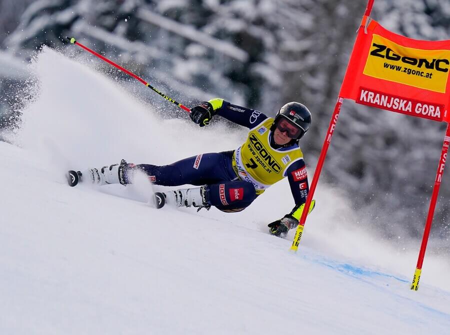 Alpské lyžování, FIS Světový pohár v obřím slalomu Kranjska Gora, Sara Hector
