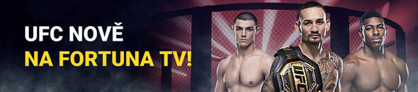 Livestreamy UFC můžete sledovat na Fortuně