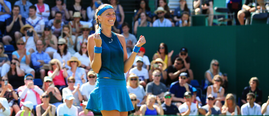 Tenis, Petra Kvitová, vítězka turnaje WTA Birmingham 2018 - Zdroj ČTK, ZUMA