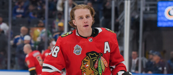 Patrick Kane v dresu Chicaga Blackhawks