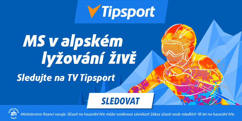 Mistrovství světa v alpském lyžování živě na TV Tipsport