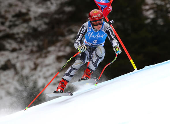 Alpské lyžování, sjezd, Ester Ledecká - Zdroj ČTK, AP, Marco Trovati