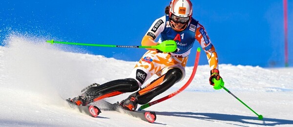 Alpské lyžování, FIS Světový pohár, Petra Vlhová během slalomu v Lienzu